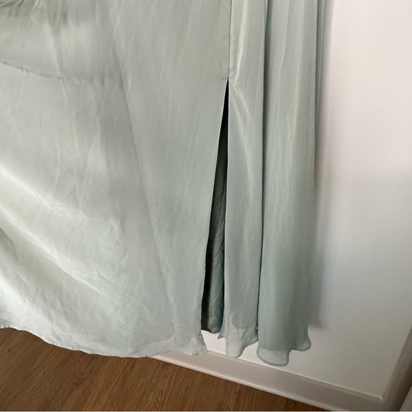 AZAZIE BONDI Agave Flowy Ruffled Chiffon Dress - Picture 11 of 13